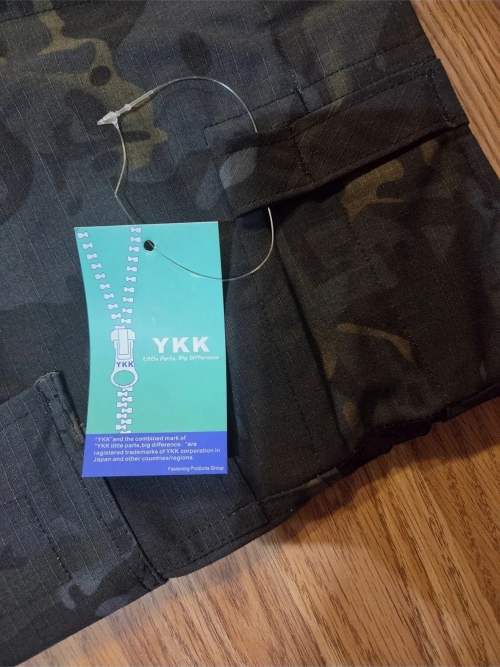 Tactical Black Cargo Pants with Built-In Knee Pads #0126
